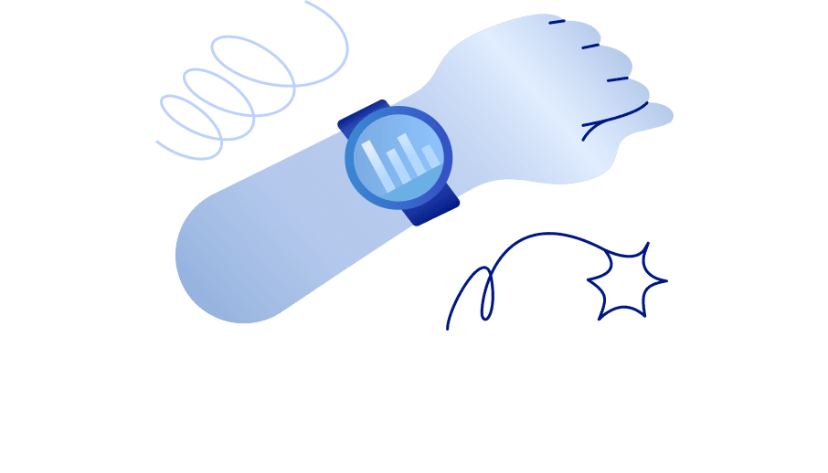 Иконка часы на руках