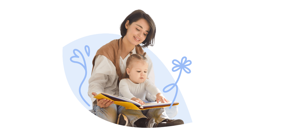 Иконка мама с ребенком